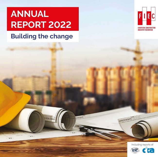Ebrochure FIEC ANNUAL REPORT 2022 Brief summary "Building the